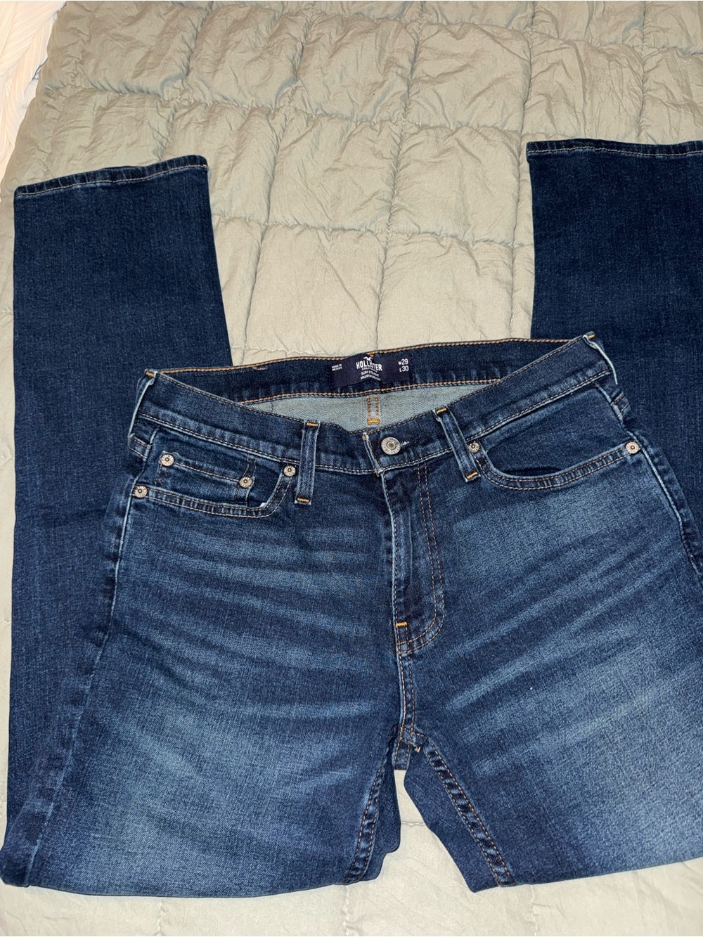 Hollister Indigo Straight Leg Men’s Jeans 29